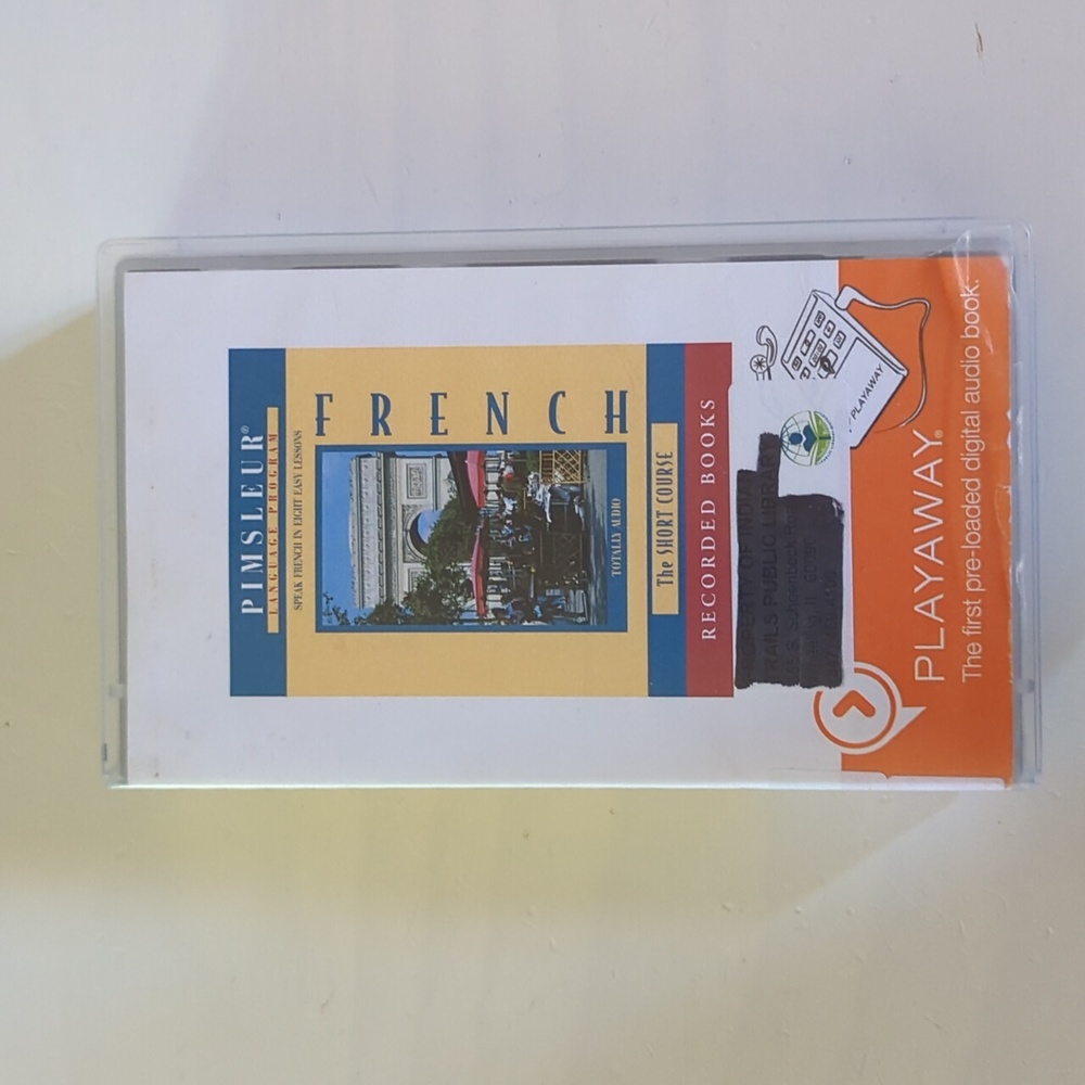 Playaway Pimsleur French Language Audiobook